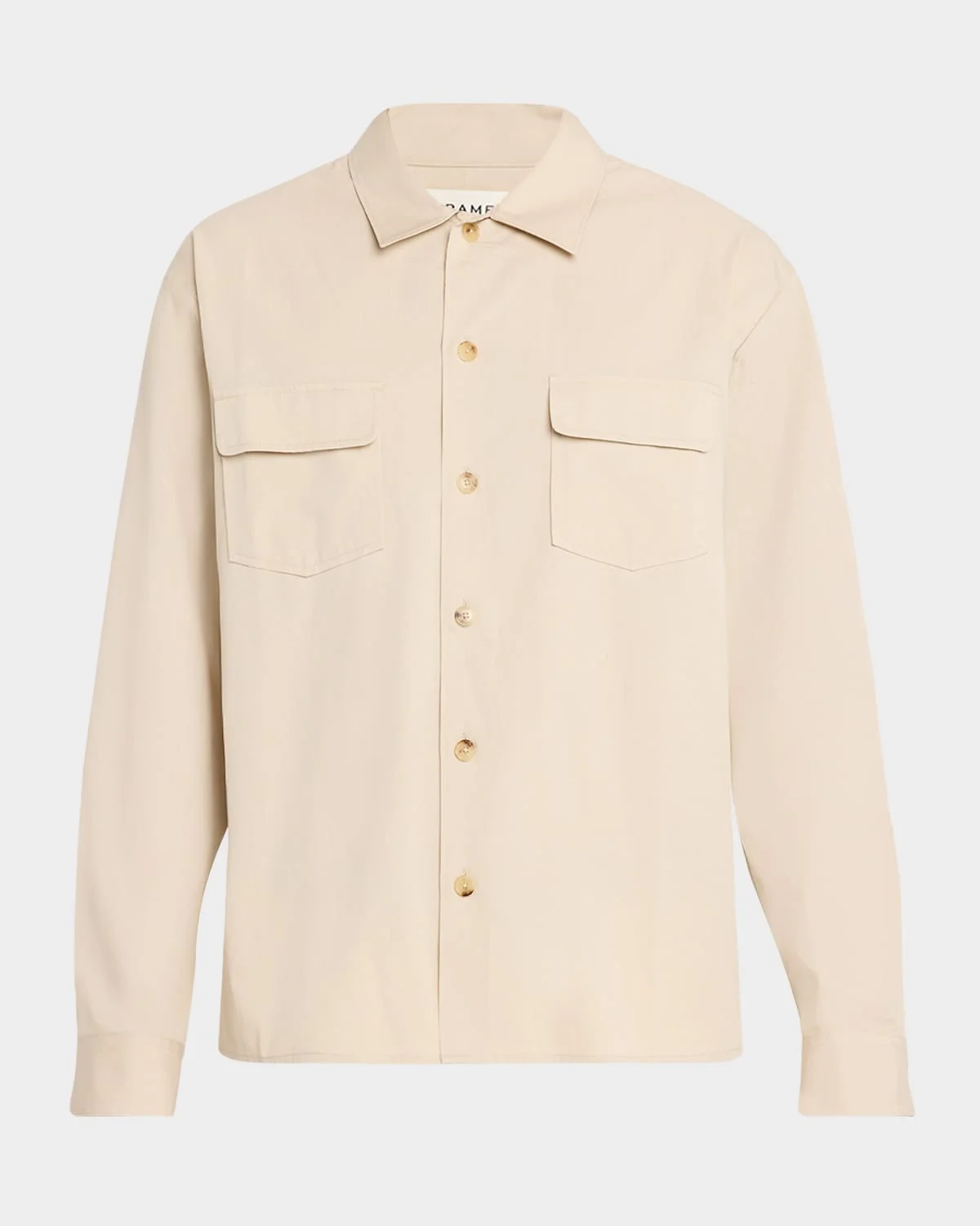 Men & apos;s Double-Pocket Cotton Button-Down Shirt - 1
