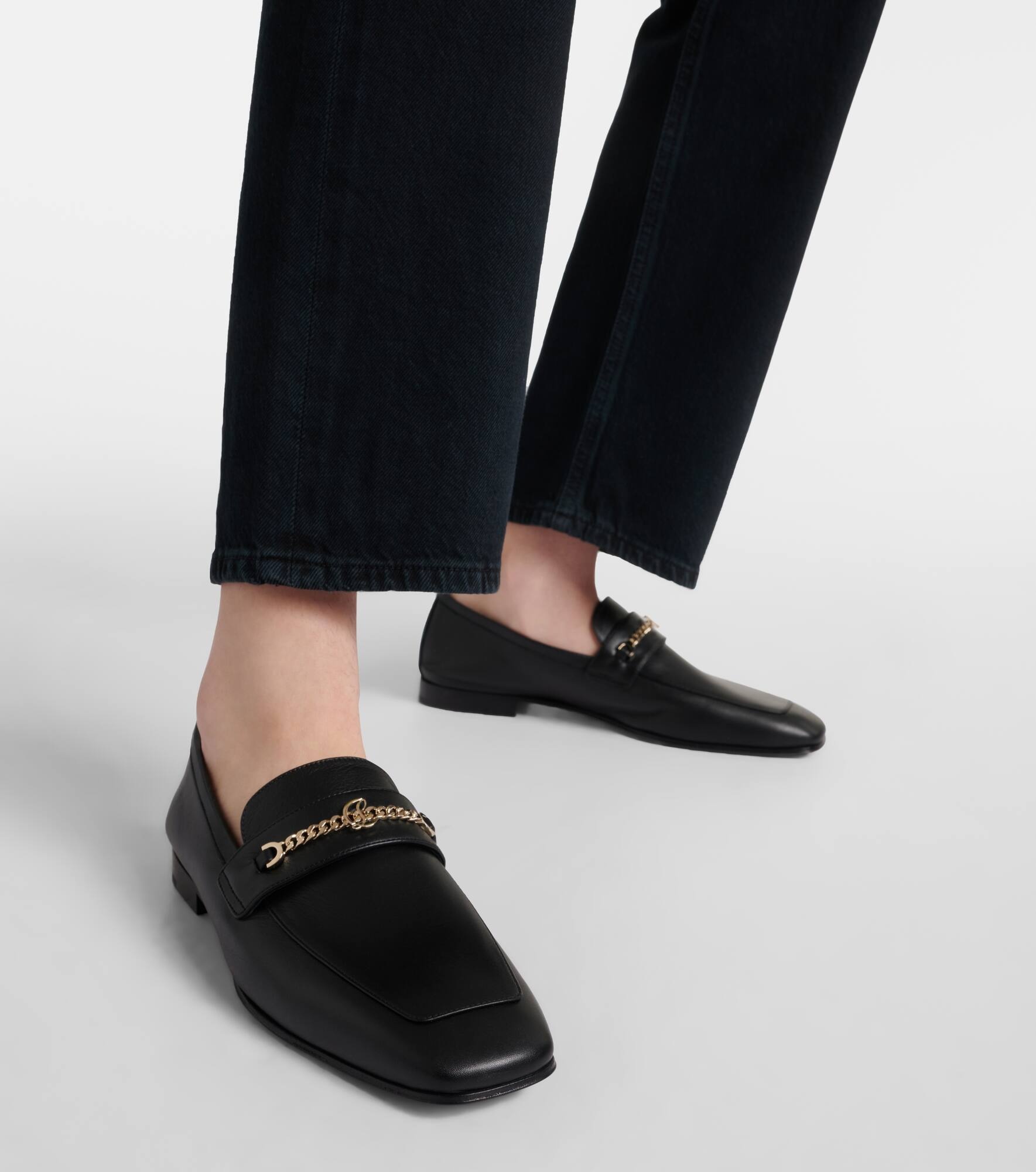 MJ Moc leather loafers - 4