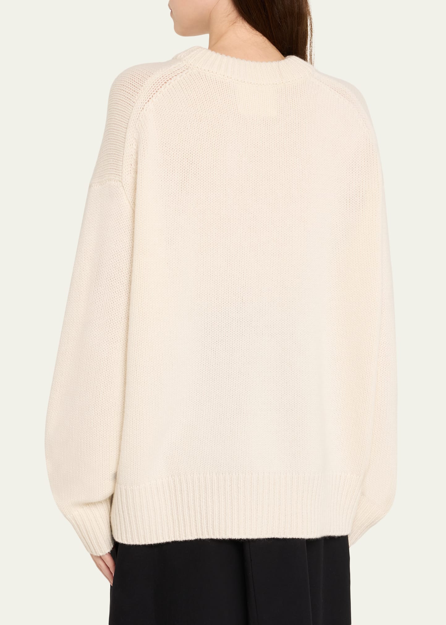 Renske Cashmere Drop-Shoulder Sweater - 3