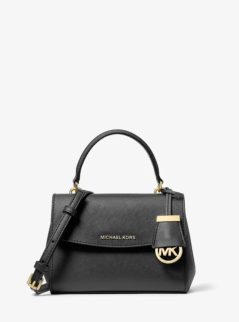Ava Extra-Small Saffiano Leather Crossbody - 1