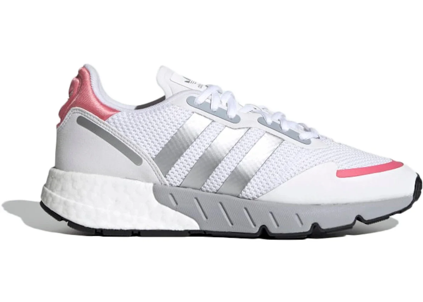 adidas ZX 1K Boost White Silver Metallic (Women's) - 1