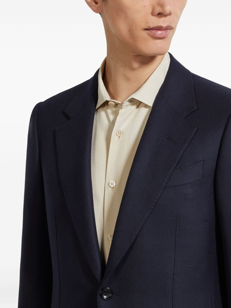 single-breasted wool blazer 5