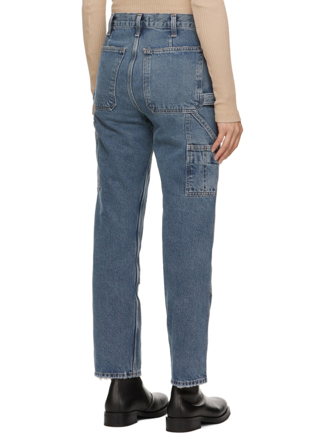 Blue Rami Jeans - 3