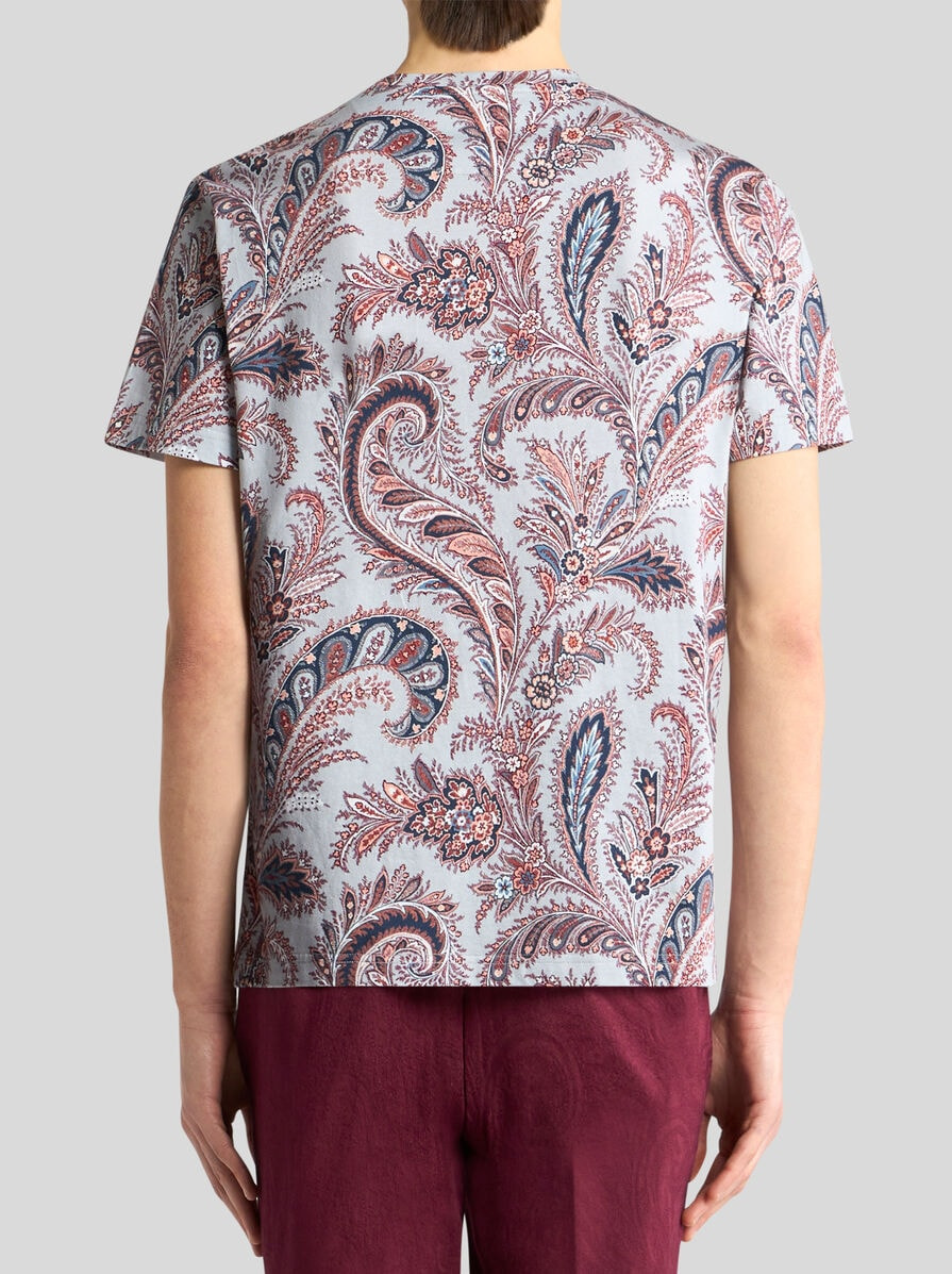 FLORAL PAISLEY T-SHIRT - 4
