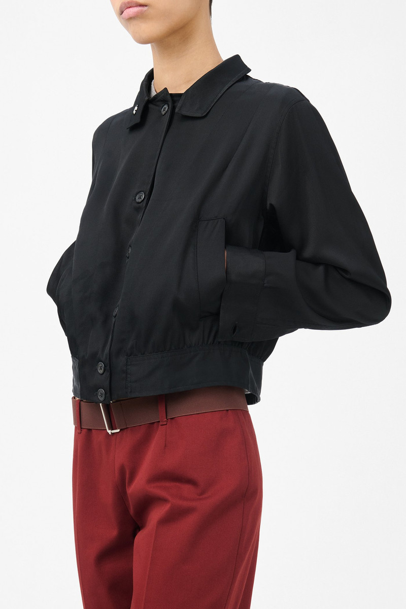Tuxedo Bomber Fresh Black Tarmac Twill 5