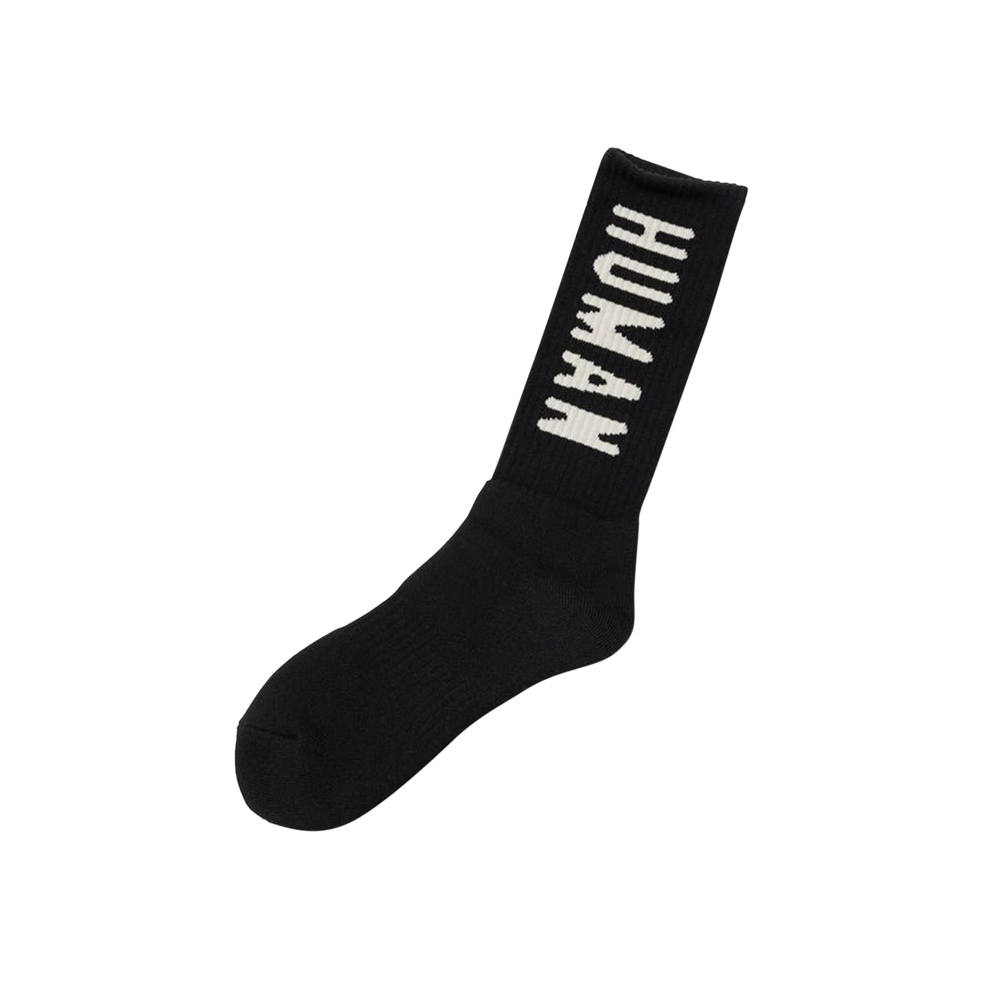 Human Made Logo Socks 'Black' - 1