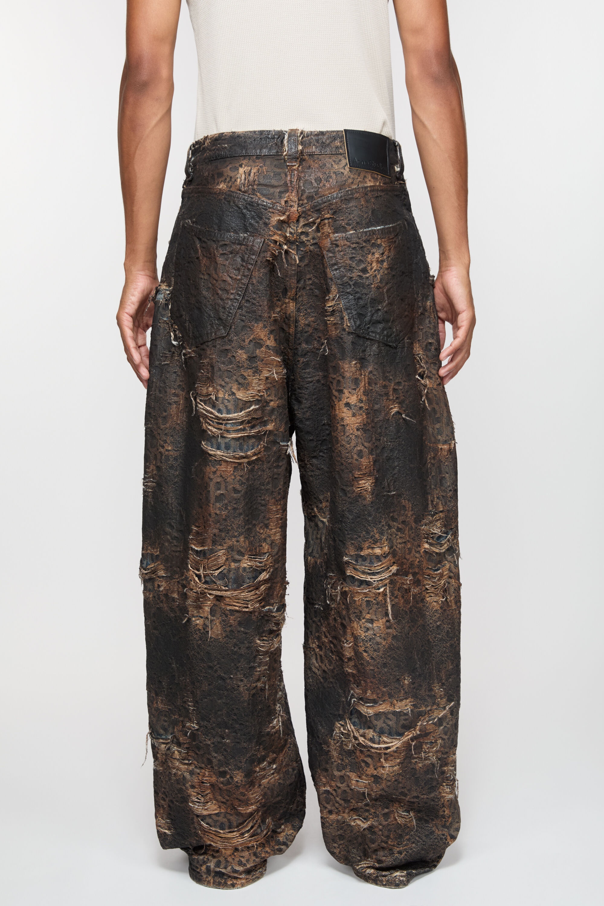 Super baggy fit jeans - 2023 - Brown - 5