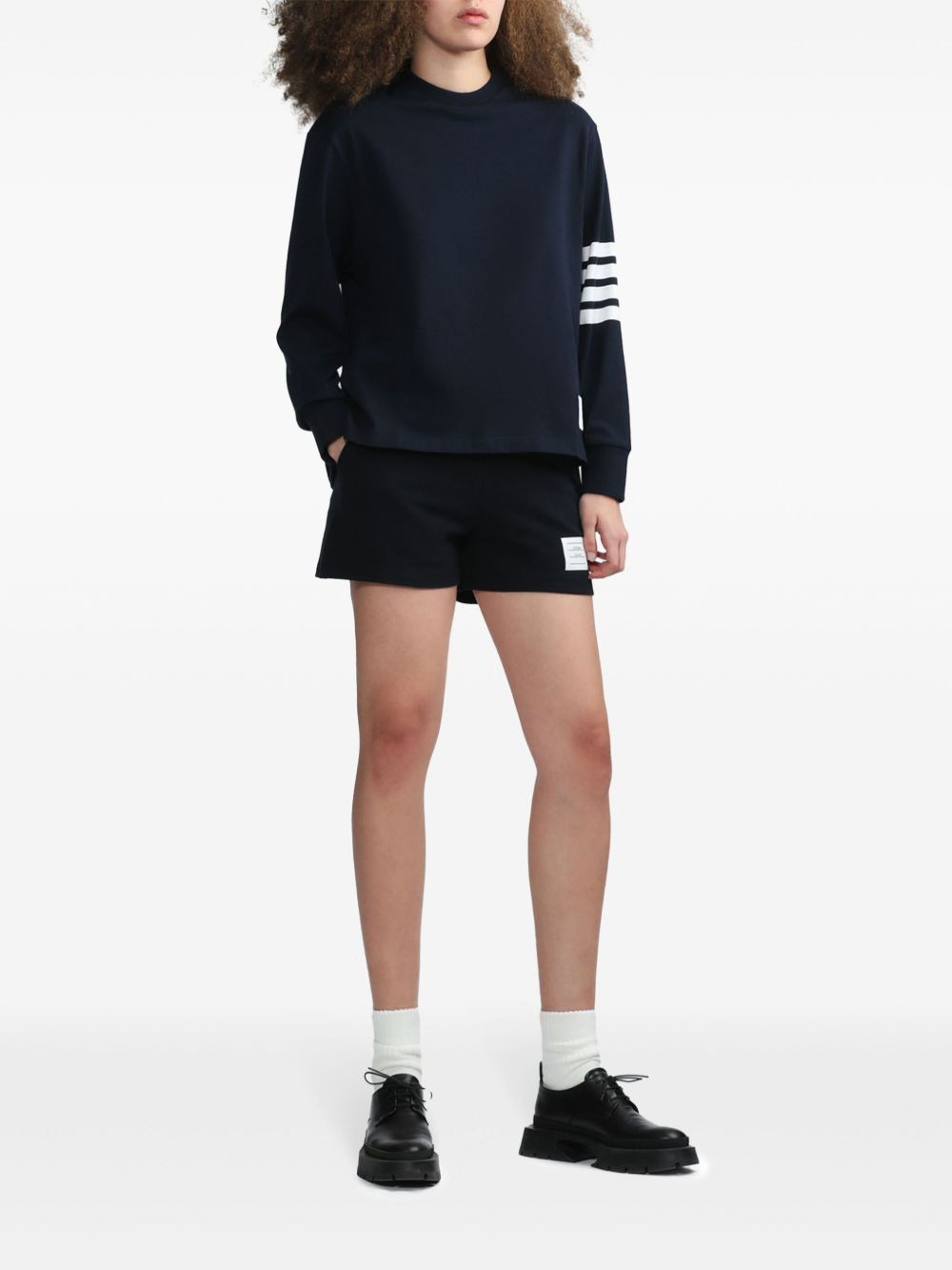Rwb Stripe Piqué Shorts - 2