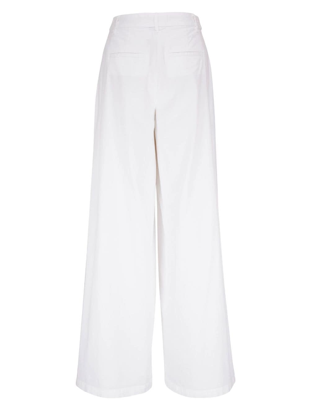 high-waist palazzo trousers - 2