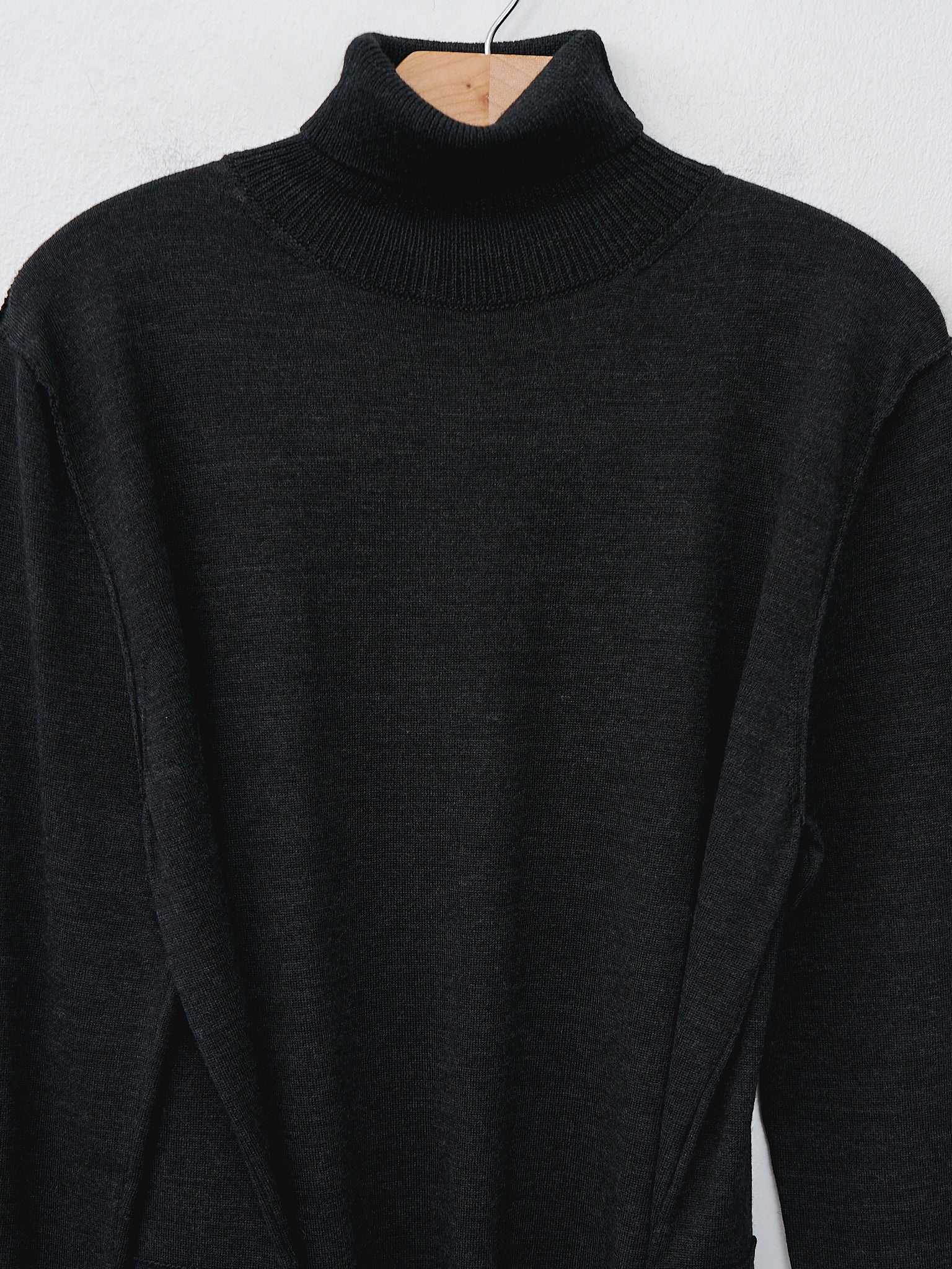 Trompe L'oeil Dress - Anthracite - 4