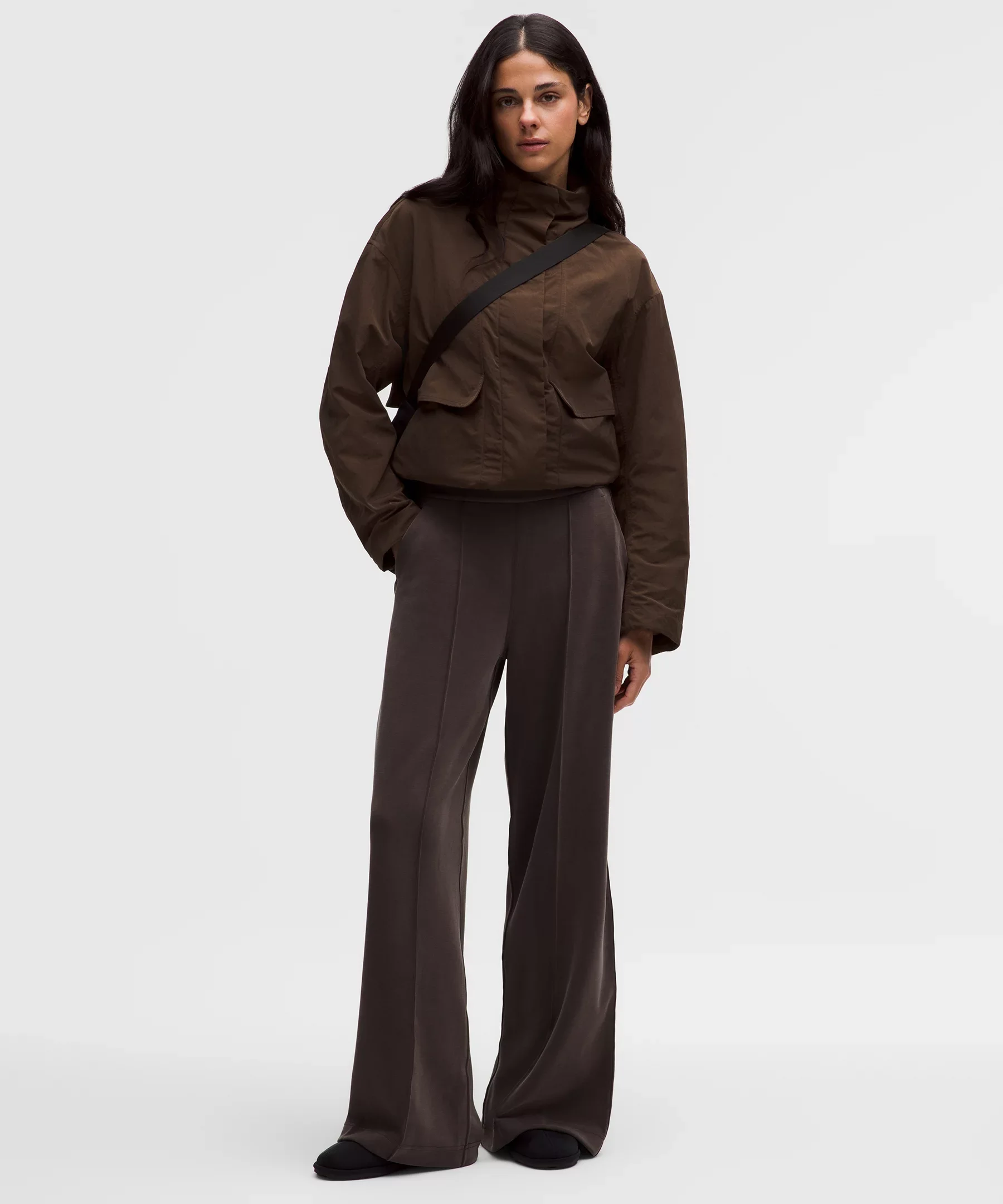 Softstreme Pintuck High-Rise Wide-Leg Pant *Regular - 1