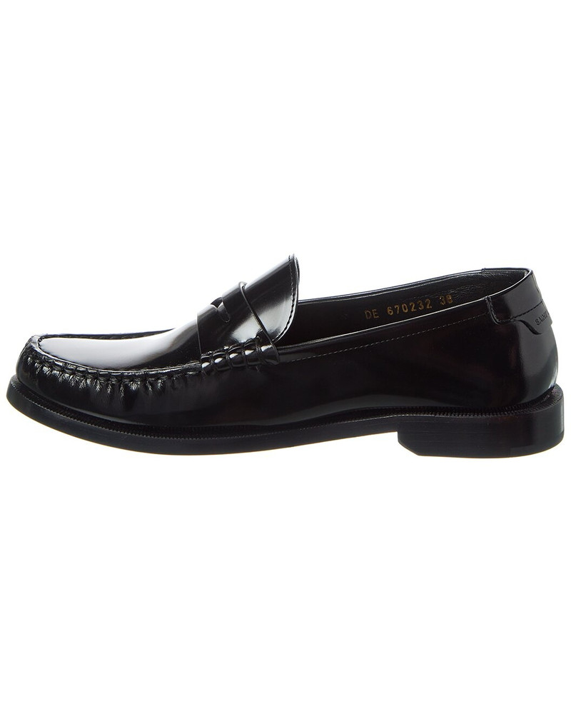 SAINT LAURENT Saint Laurent Le Monogram Leather Loafer outlook