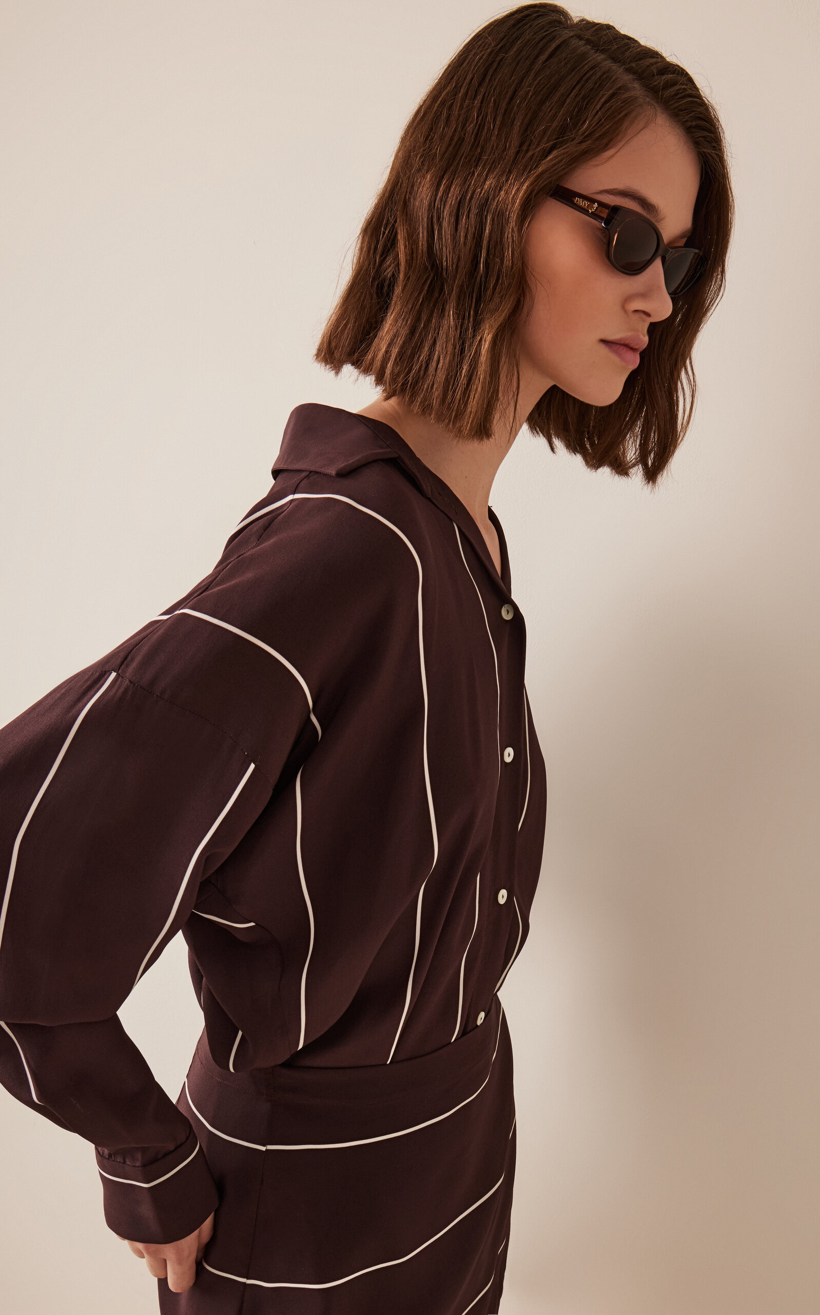 Exclusive Suki Square-Frame Acetate Sunglasses brown - 2