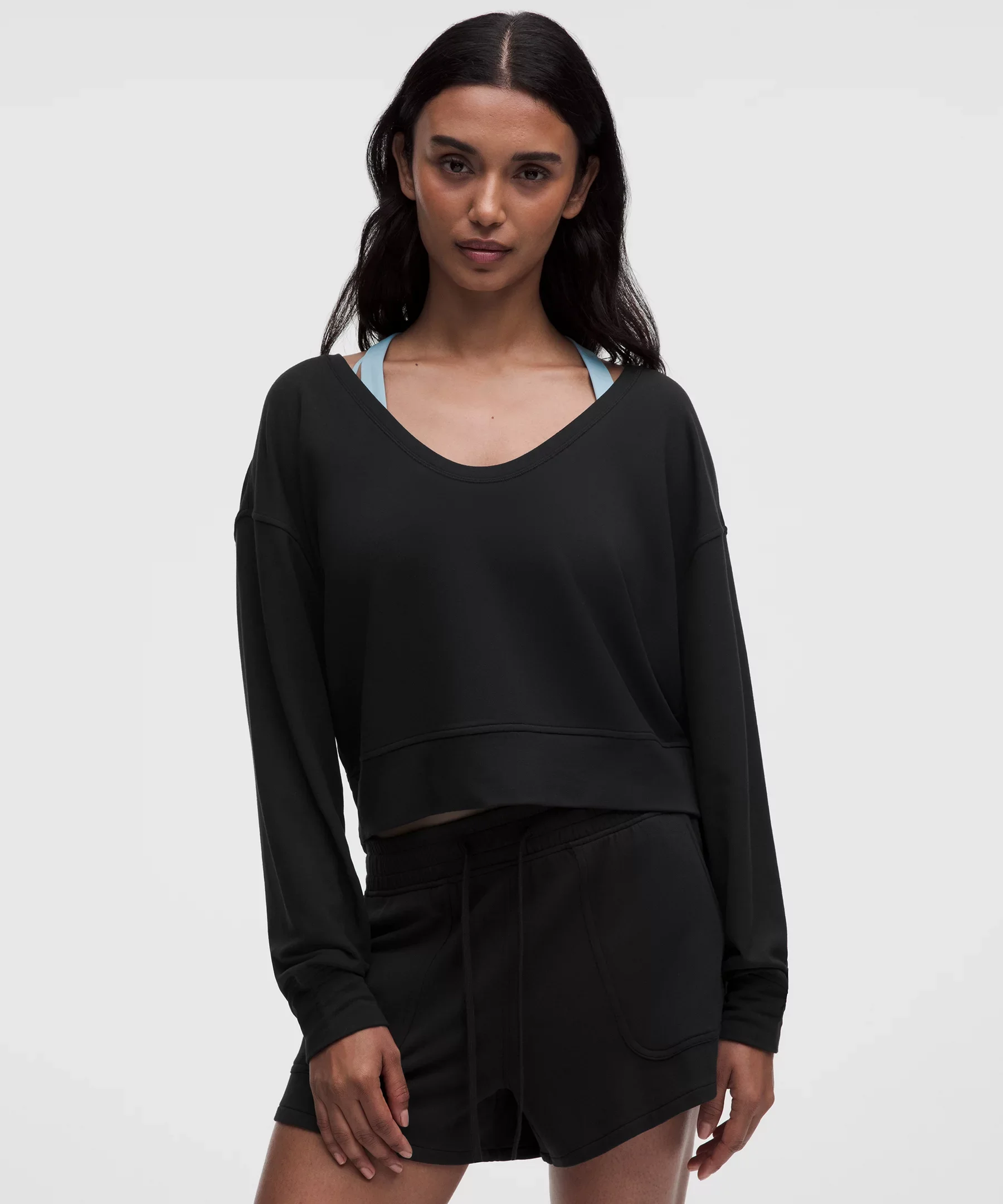BeCalm Scoop-Neck Pullover - 1