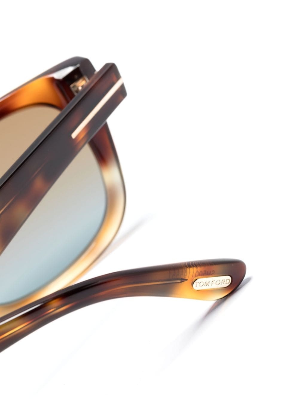 tortoiseshell wayfarer-frame glasses - 3