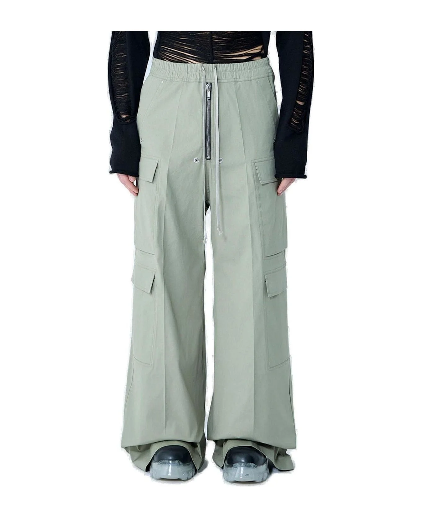 Wide-leg Cargobelas Drawstring Trousers - 1