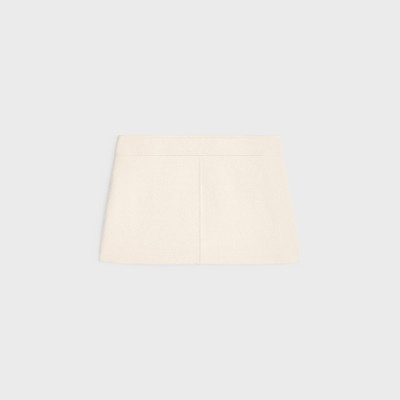 CELINE bandeau mini skirt in boutis cotton outlook