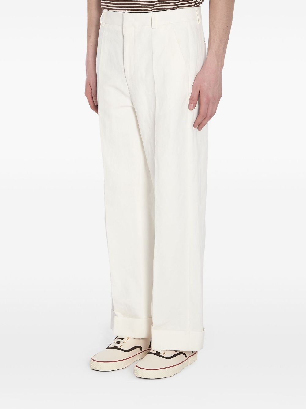 straight-leg trousers - 4