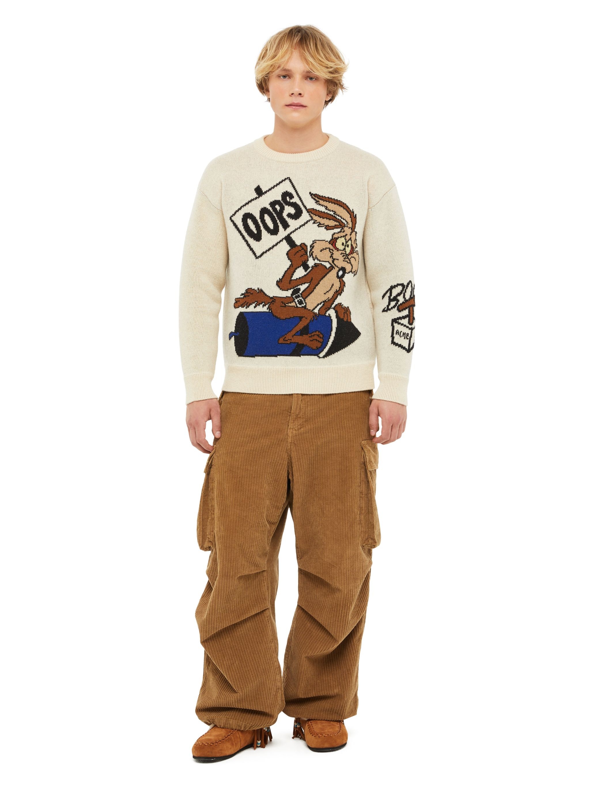 Wile E And Road Runner Sweatr - 4