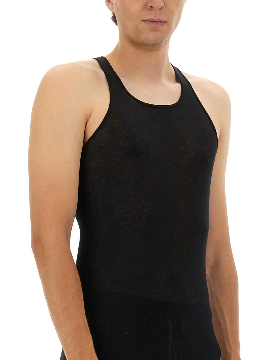 Rick Owens Men Cotton Tops. - 4