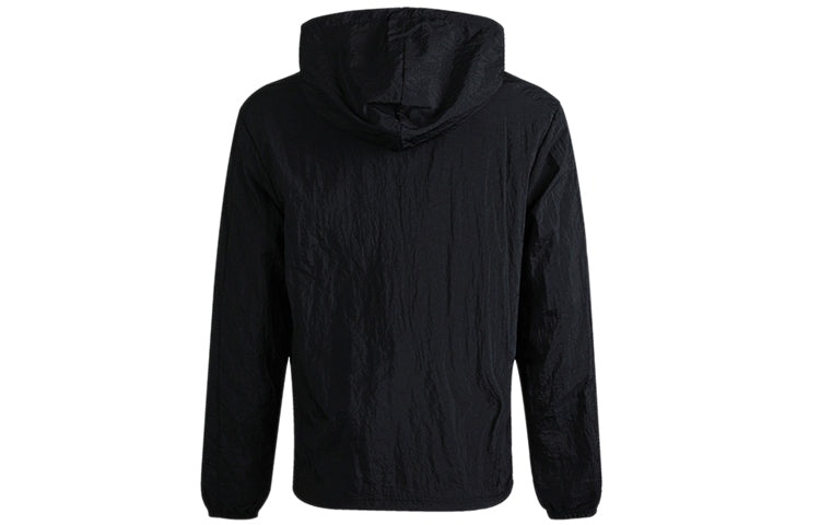 Air Jordan Jumpman Windbreaker Cardigan Sports Hooded Jacket Black CN3824-010 - 2