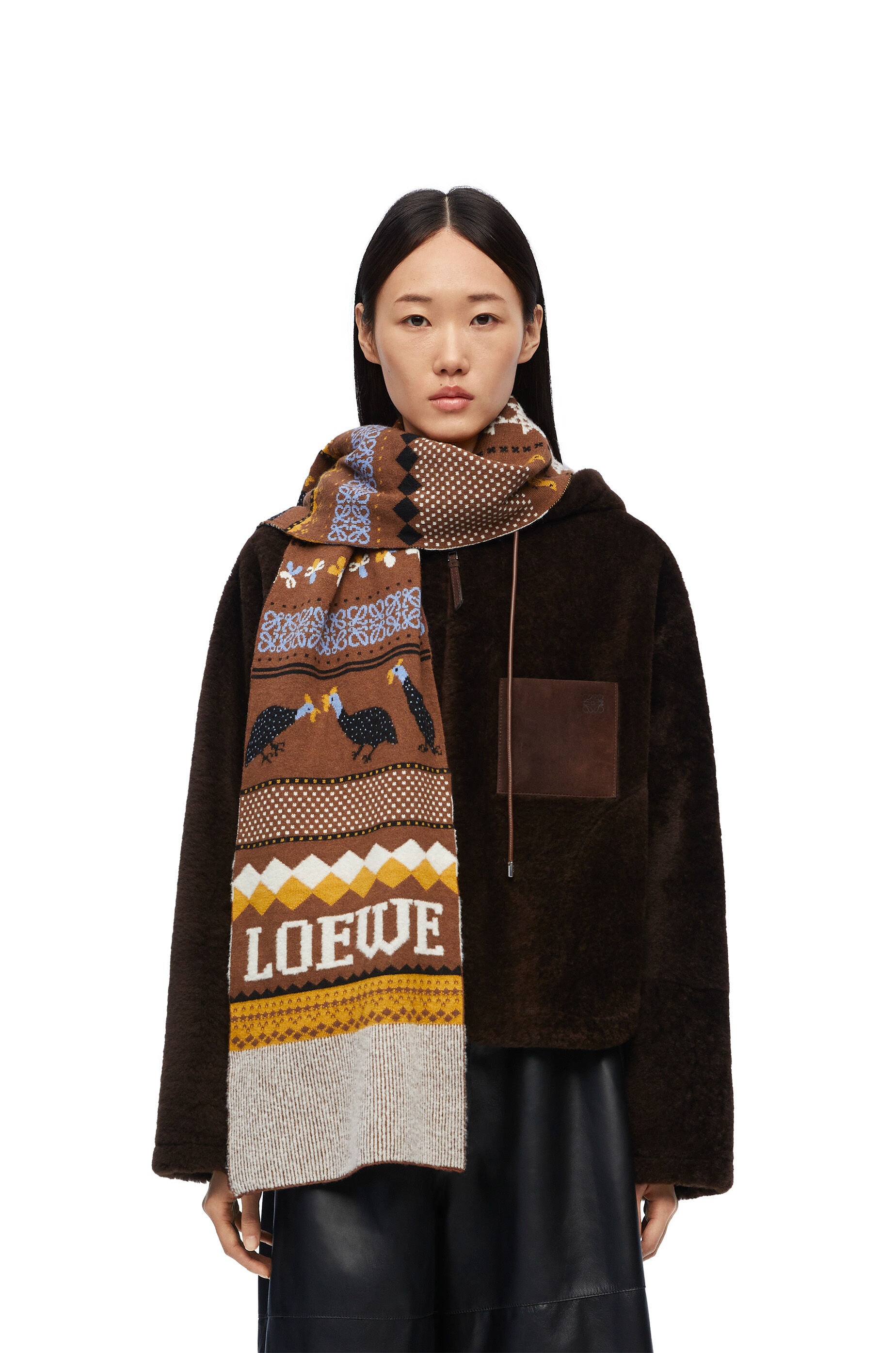Scarf in wool - 2