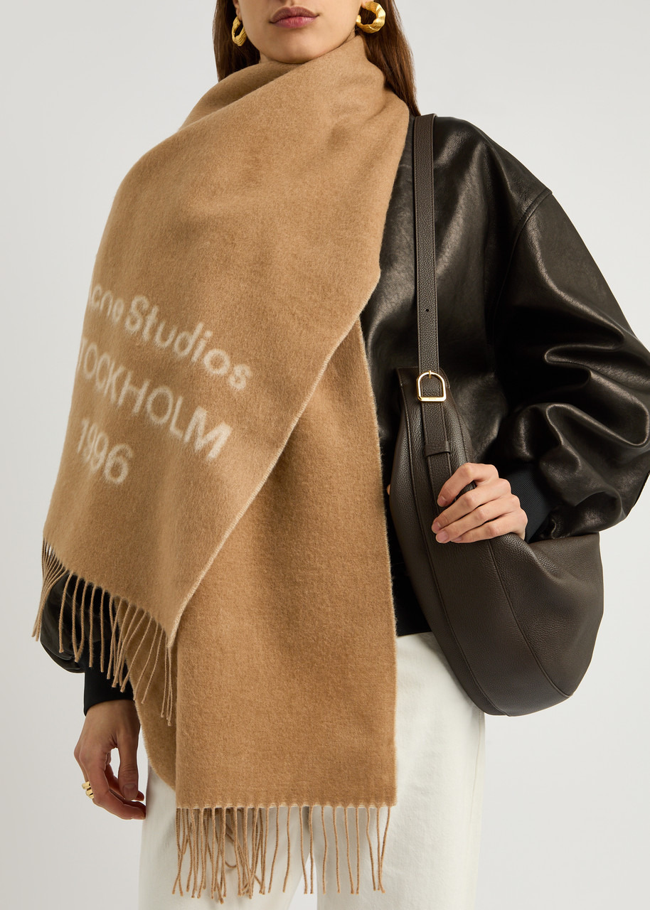 Acne Studios Venus 1996 Logo-intarsia Wool Scarf - 2