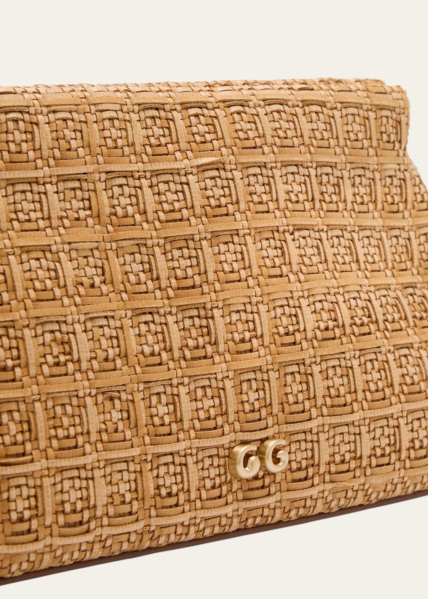 Lillia Mini Woven Clutch Bag - 5