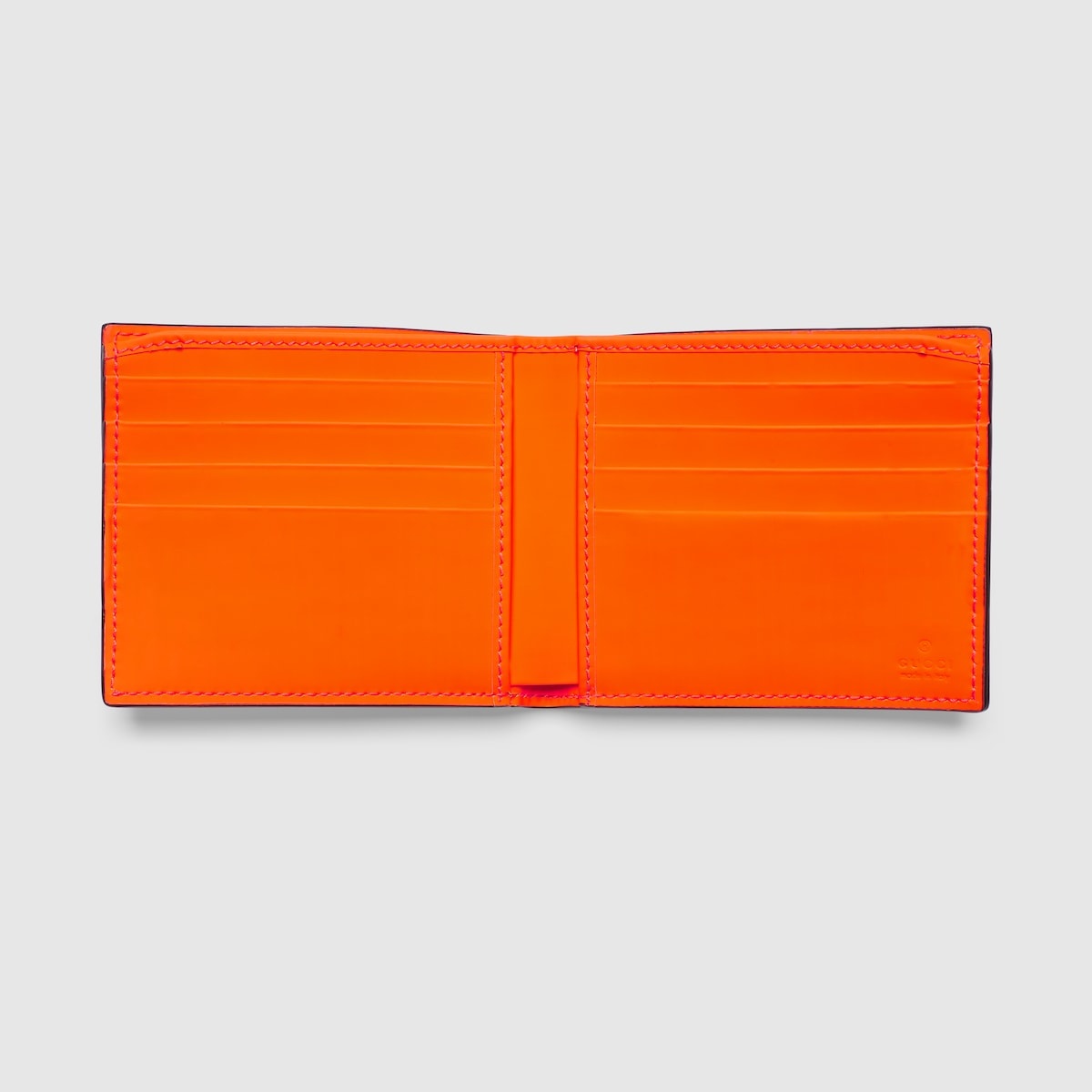 GG rubber-effect bi-fold wallet - 2
