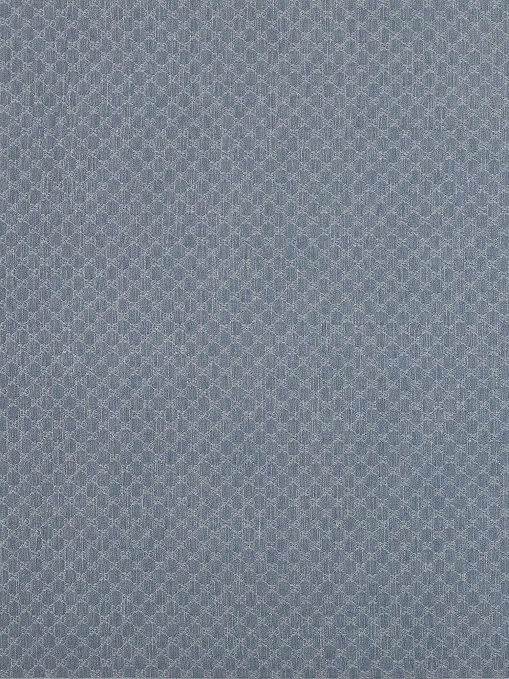 GG denim-effect scarf - 3