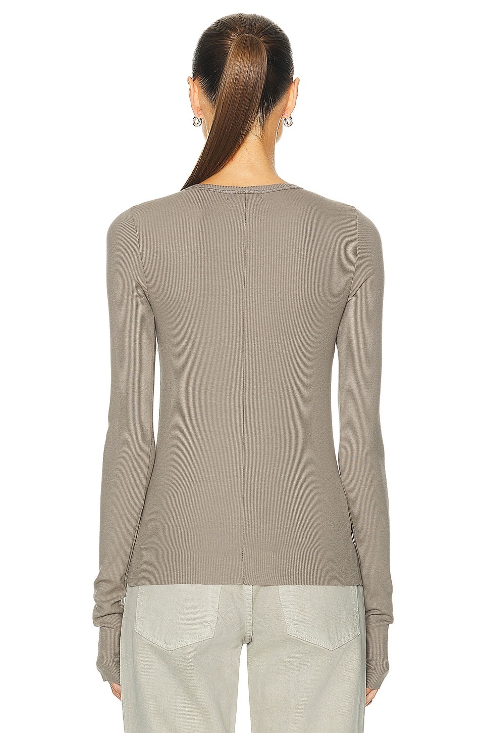 Long Sleeve Fitted Top - 3
