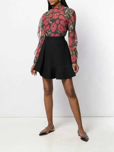 REDValentino camellia printed blouse outlook