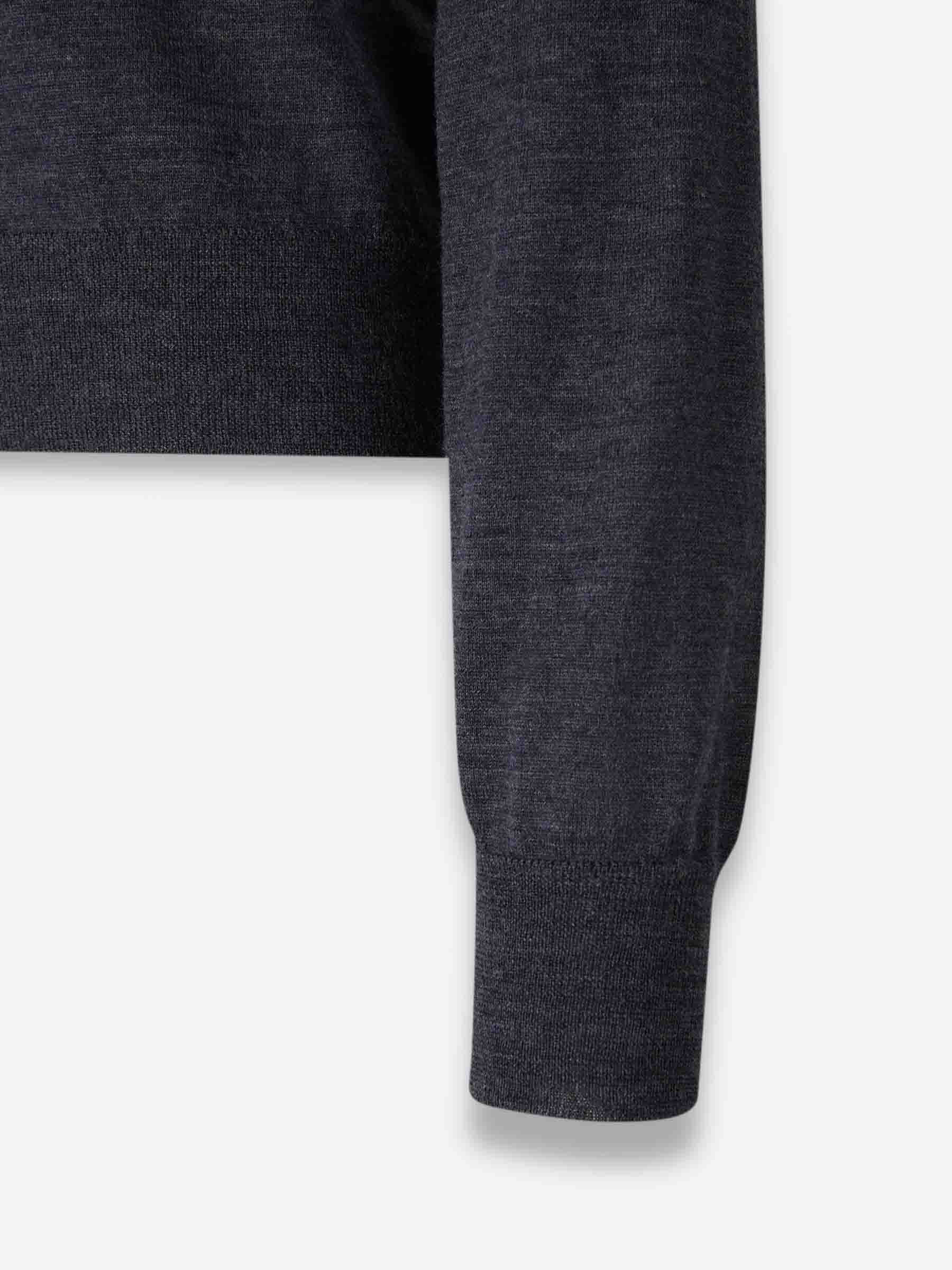 WOOL KNIT CARDIGAN - 4