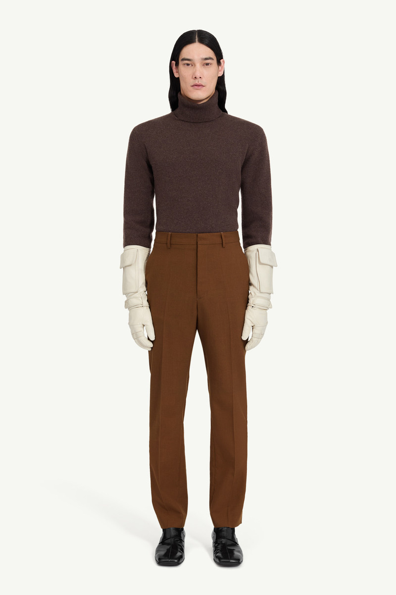 MM6 Maison Margiela Wool felt trousers outlook