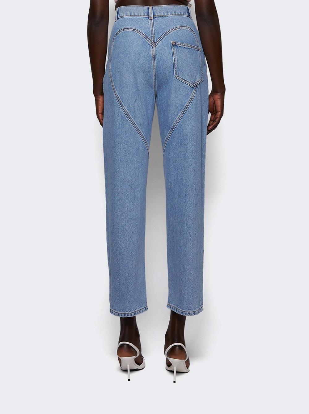 Crystal Heart Jean Light Blue - 4