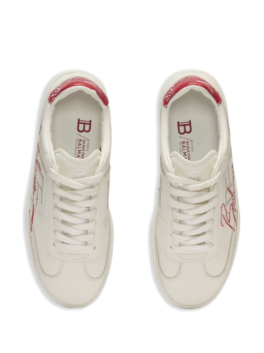 Swan-Lipstick trainers - 4