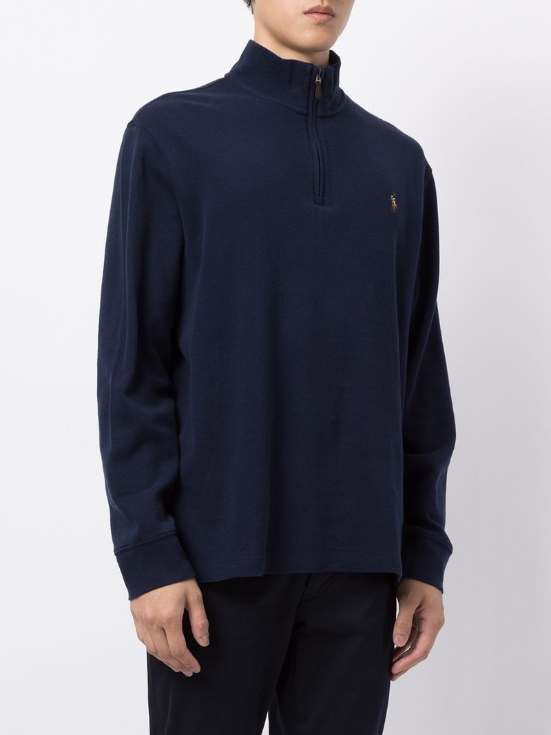 high-neck polo sweatshirt 3