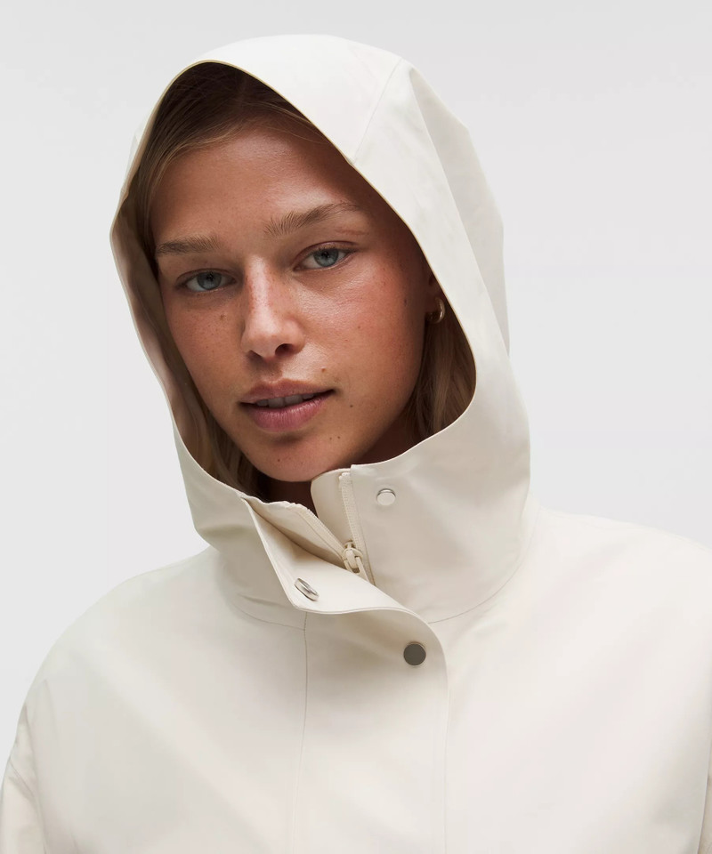 Oversized Cocoon Rain Coat 9
