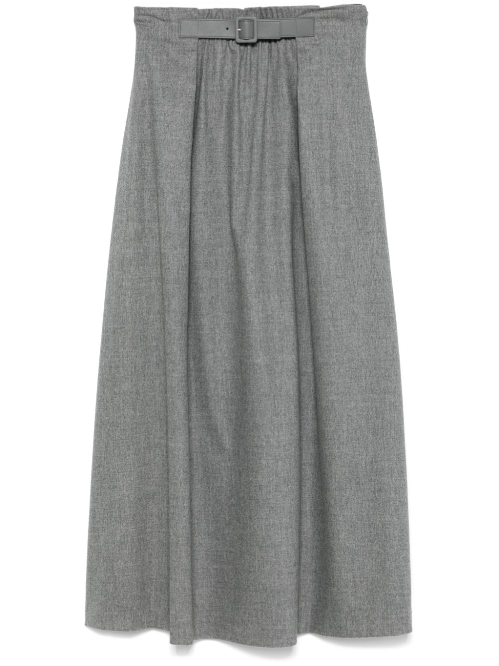 flannel maxi skirt - 1