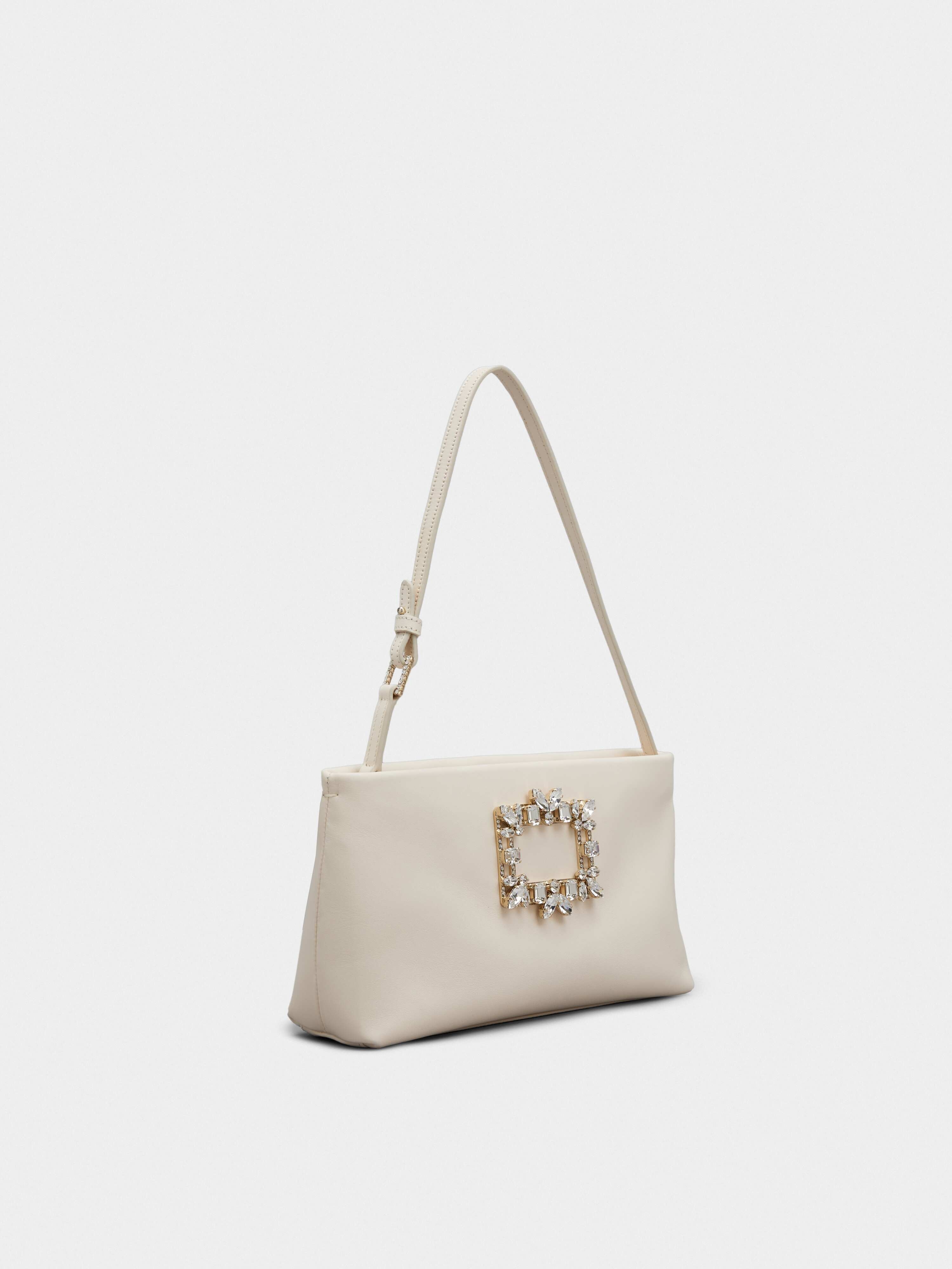 RV Nightlily Broche Vivier Buckle Mini Bag in Leather - 3