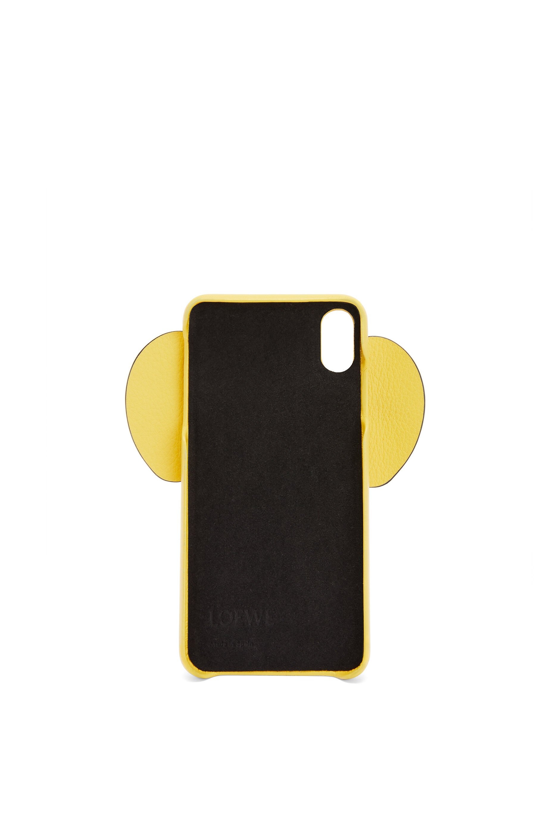 Elephant cover for iPhone XS Max in classic calfskin - 3