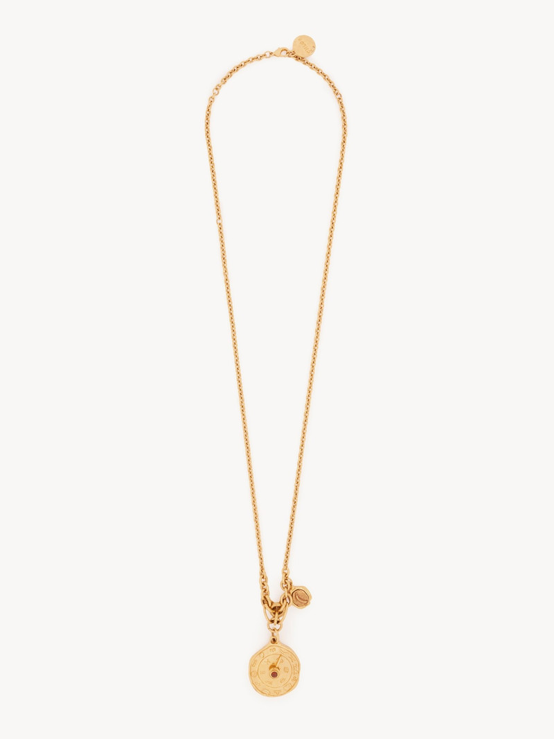THE CHLOÉ MEDALS PENDANT NECKLACE 1