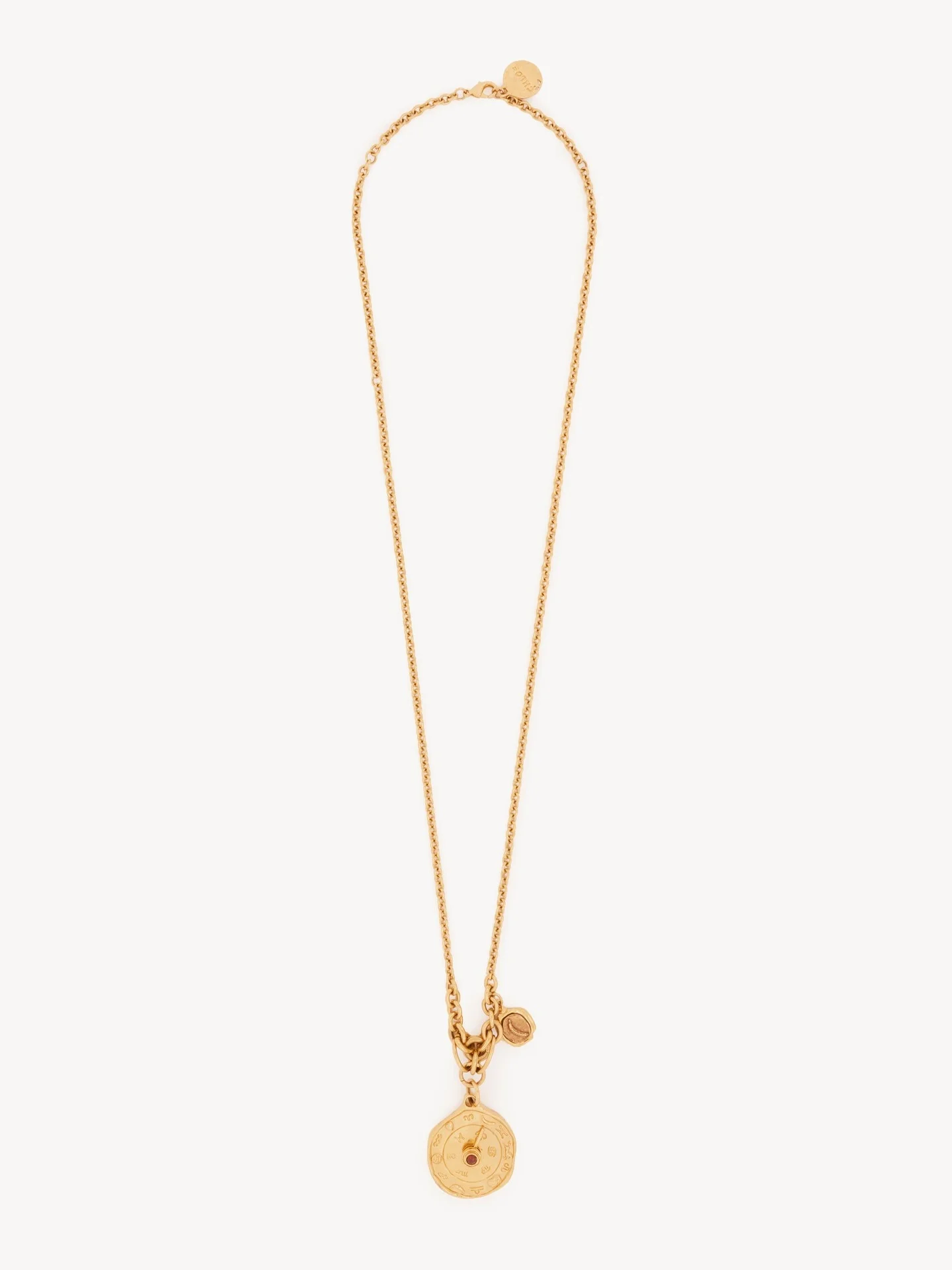 THE CHLOÉ MEDALS PENDANT NECKLACE - 1