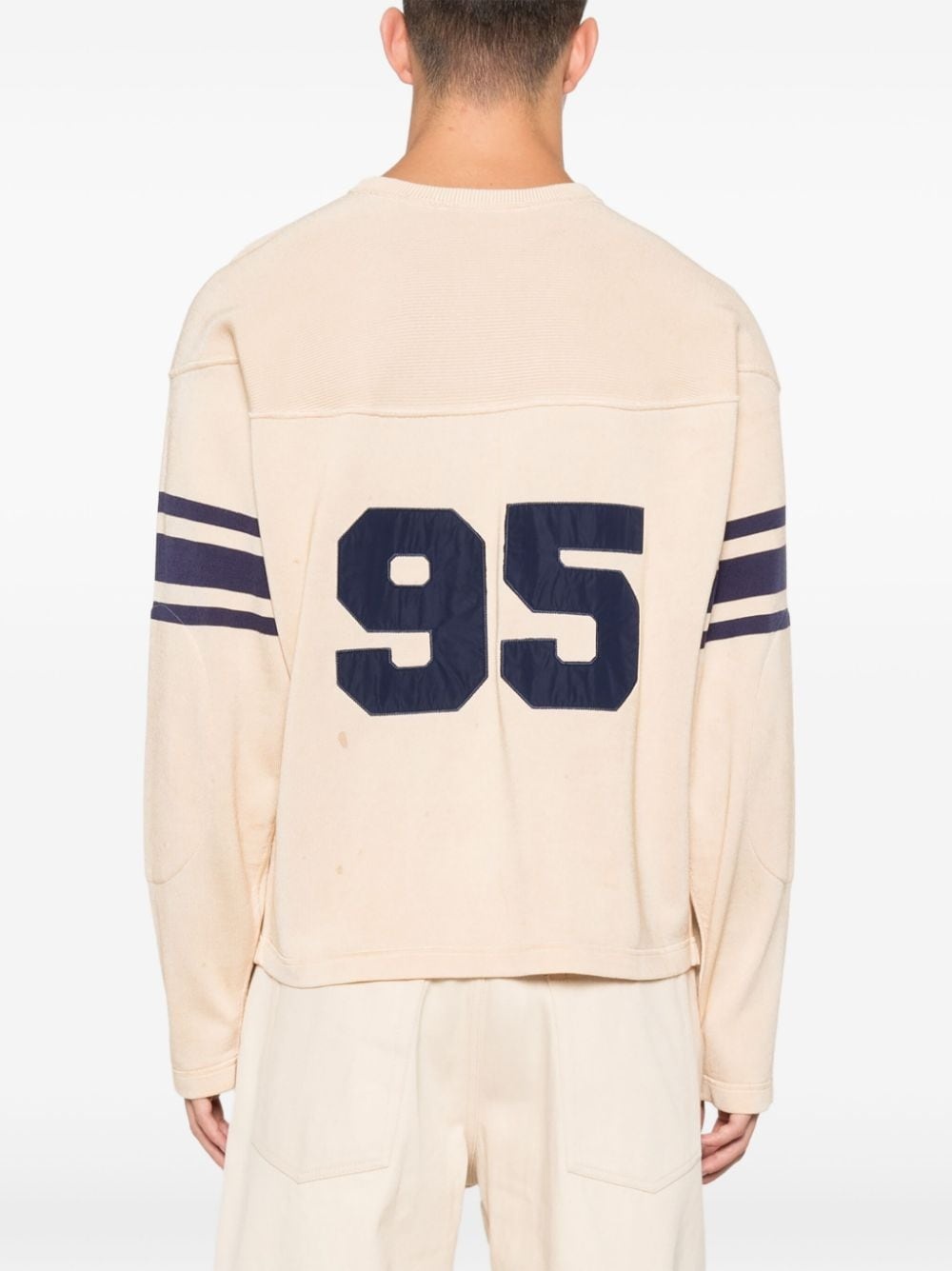 logo-embroidered sweater - 4