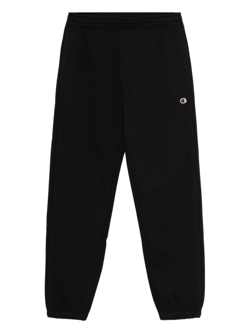 logo-embroidered track pants 1