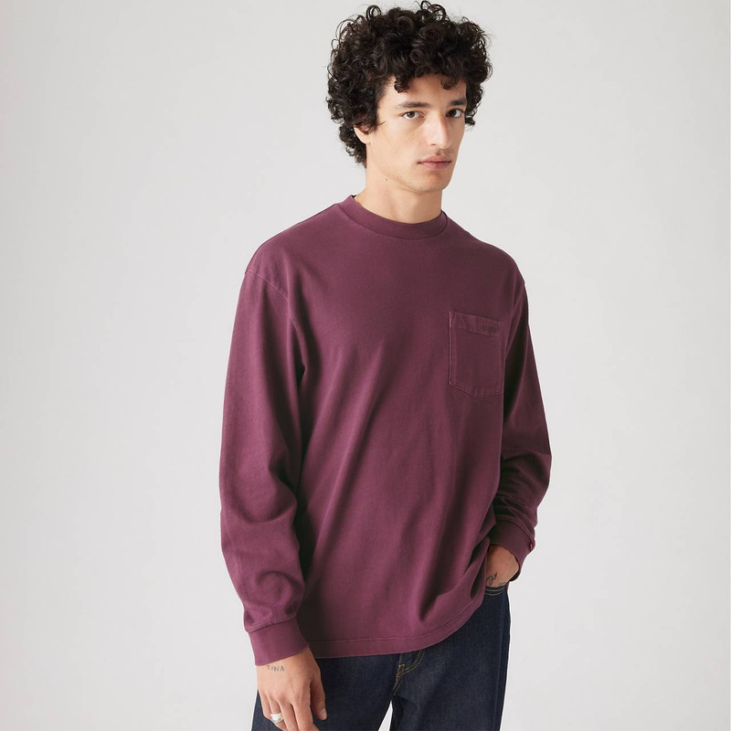 Levi's LONG SLEEVE AUTHENTIC POCKET T-SHIRT outlook