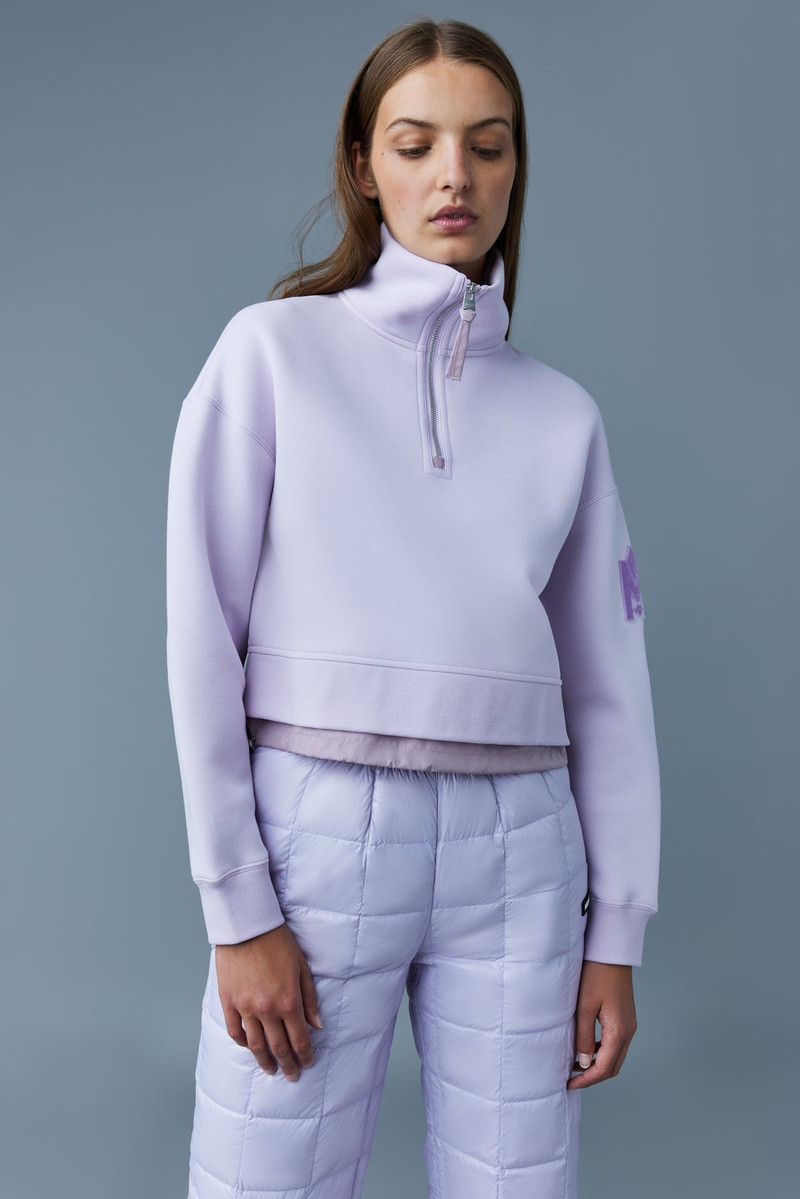 MONROE Double-face jersey pullover for ladies 5