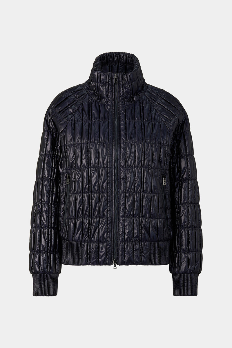 Sherry quilted jacket in Navy blue 1