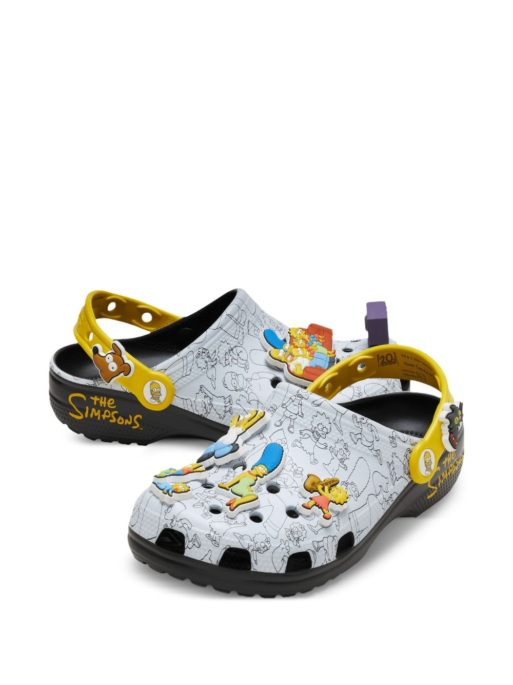 Classic Clog "The Simpsons Intro Sequence" sandals - 2