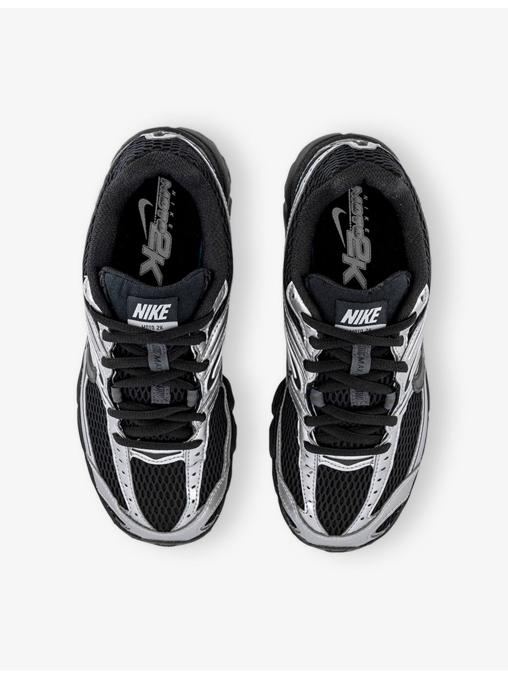 Air Max Moto 2K Mesh and Faux-Leather Low-Top Trainers - 2